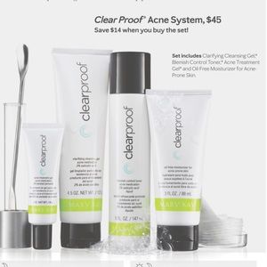 ClearProof acne skincare set from Mary Kay!